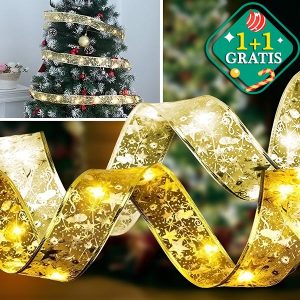 Świecąca Wstążka Świąteczna (500 cm) | SHINESTRAP 1+1 GRATIS