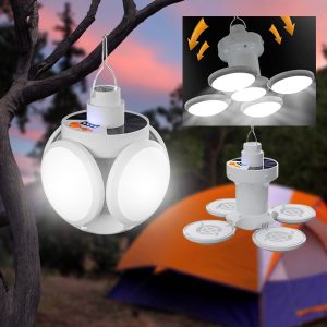 Składana lampa solarna 2 w 1 | FOLDGLAZE