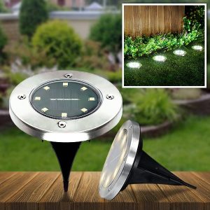 Światła podłogowe solarne do użytku zewnętrznego (3 szt.) | LUMIGARD