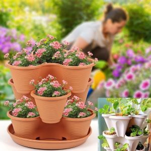 Doniczki z regulacją wysokości (3x darab) | PLANTUP