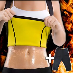 2-w-1 zestaw do pocenia – kamizelka + spodnie capri GRATIS | TERMOSHAPER2W