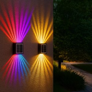 Lampa solarna świecąca przez całą noc | ORALUMI